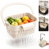 Foldable Hanging Sink Drain Basket, 2026 Upgraded Foldable Kitchen Sink