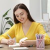 Sherr 50 Pcs Black Gel Ink Pens Bulk Retractable Ballpoint