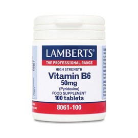 LAMBERTS VITAMIN B6 50MG 100TABLETS