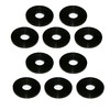 M12 x 36mm Nylon Black Penny Washers Fender Repair Washer