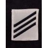 USN SEAMAN RATE E-3 FOR WHITE UNIFORM POLYESTER NOS