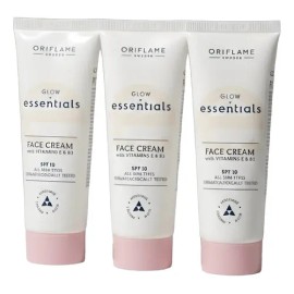 3 Cremas Faciales Aclaradoras Vitamina E & B3 Fps10 Oriflame