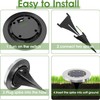 INCX Solar Lights Outdoor Waterproof, 16 Pack Solar Light for