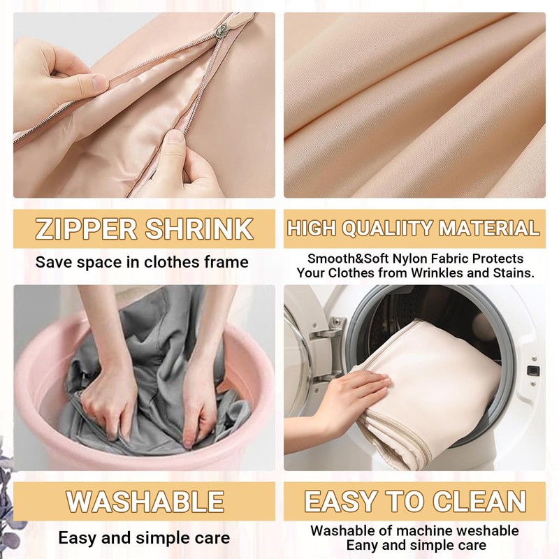 Ultra Space Saving Self Compression Organizer,Compression Storage Bags, Self Compression