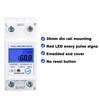 Digital Electricity Meter LCD Digital Electricity Meter Single Phase DIN