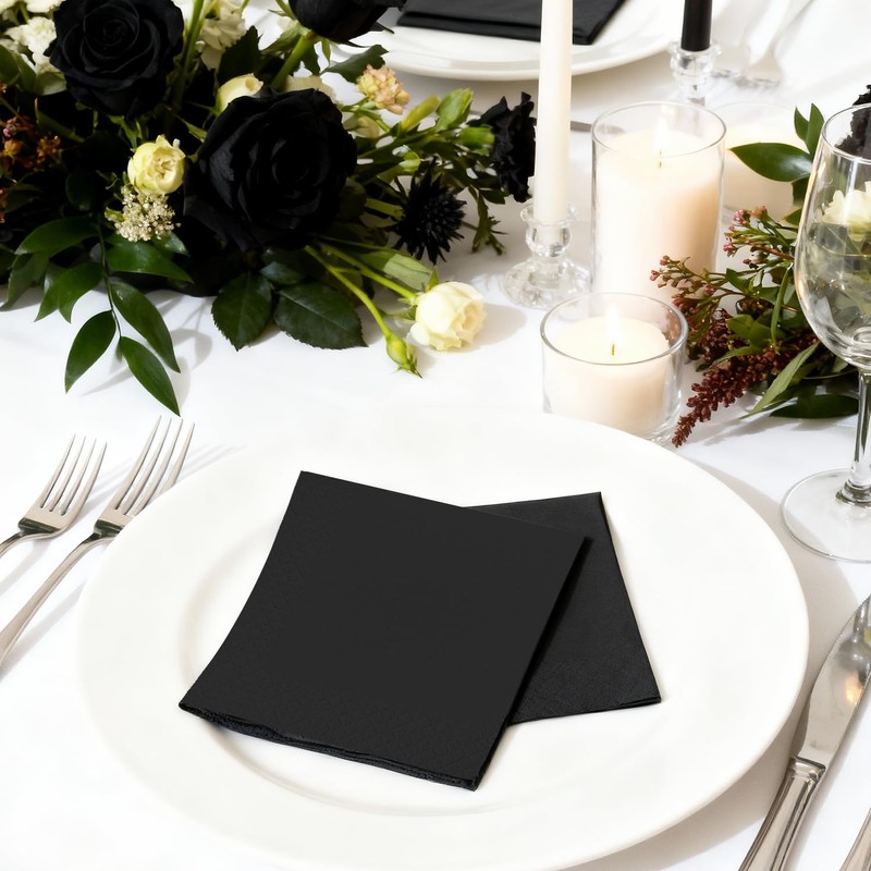 500 Pack Cocktail Napkins, Super Value Bulk