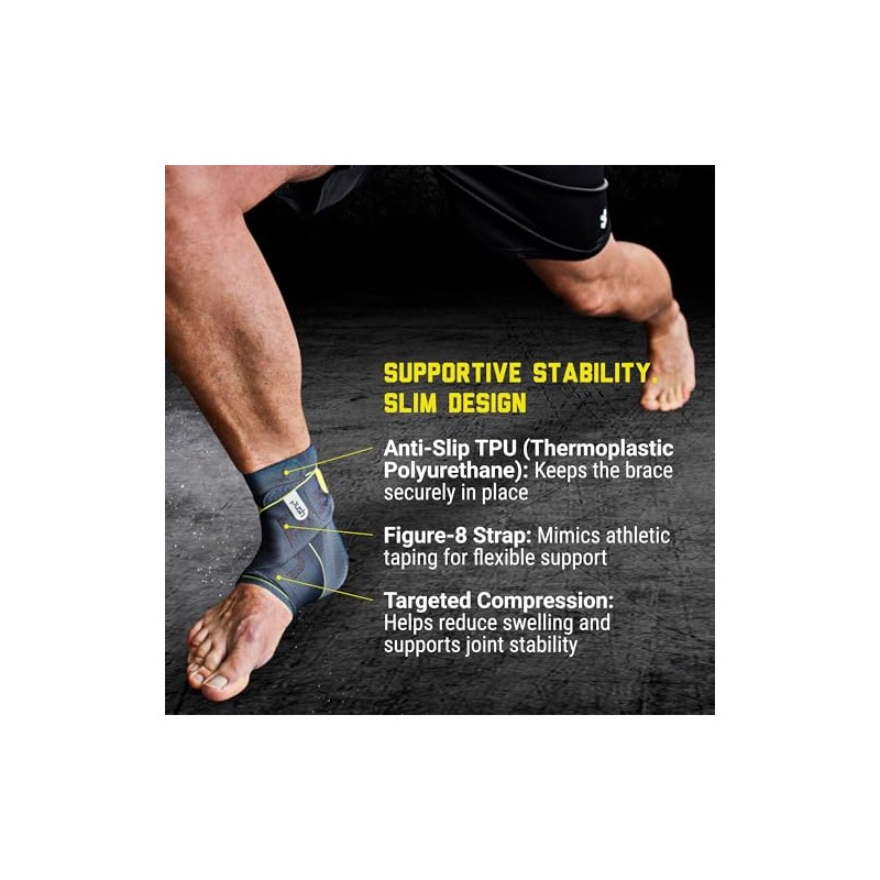Push Sports Ankle Brace 8 - Medium - Right