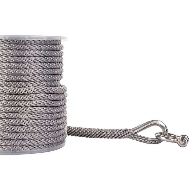 MARINE SYSTEM Made 3/8 Inch 100FT 150FT Premium Solid Braid