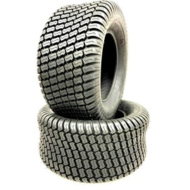 Two 23x10.50-12 Lawn Tractor Style Turf 23 1050 12 4 Pr Lawn Mower Rear Tires, Compatible Lawn Mower Replacement Tires, Ideal for Maneuverability and Stability on Various Terrains