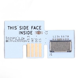 for RPi Picoboot FPC Flex Ribbon Cable with SD2SP2 SDLoad SDL Adapter for NGC DOL‑001 Game Console White