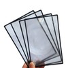 4pcs Page Magnifier for Reading, 3X Magnifying Lens Sheet/Bookmark Flat