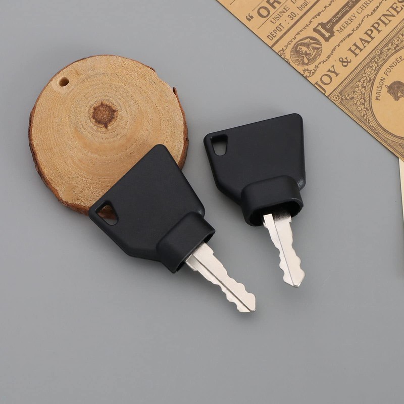 eMagTech 10PCS Ignition Starter Keys 70145501 14607 Compatible with JCB