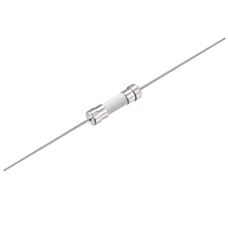 sourcing map Slow Blow Fuse Time Delay Lead Wire Ceramic