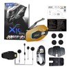 SolaMr X10 Helmet Bluetooth Headset, Mesh 4.0 Motorcycle Intercom, 2-10