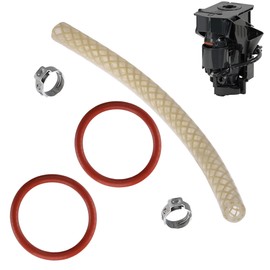 Economy Pack 2x Seal O-Ring Maintenance Kit 1x Replacement Hose Hose with Siemens EQ Series & Bosch EQ.3 S100 S300 S500 VeroCup 100 300 EQ.9 S300 S500 S700 S900 for Brewing Group Set 46
