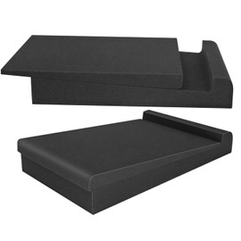 2 Pack Studio Monitor Isolation Pads for Speakers 3-5 Inches Sound Insulation Studio Foam Prevents Vibrations Acoustic Speaker Isolation Pad High Density Fits Most Stands