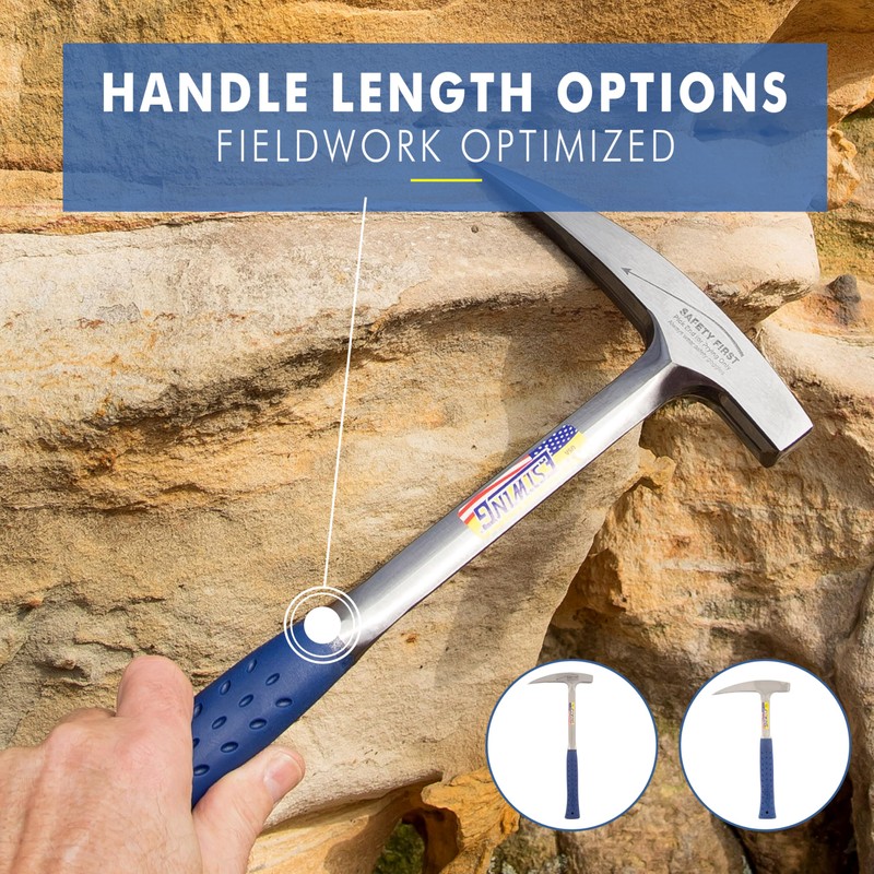 ESTWING Rock Pick - 22 oz Geology Hammer with Pointed
