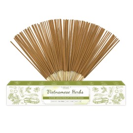 Upeace-Organic-Non-Toxic-Vietnamese-Mixed-Herbs-Incense-Sticks (Bulk 86 Agarbatti Sticks) | 75 Minutes Long Lasting Burn for Positive Vibes, Meditation with Natural Scents, no synthetic essential oils