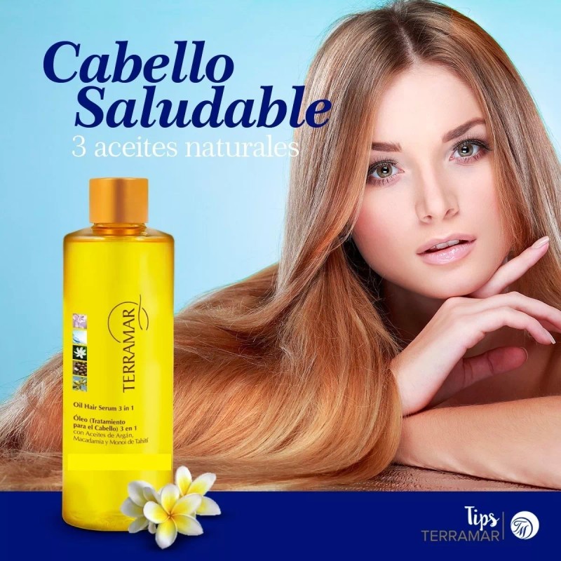 Terramar Óleo 3 En 1 Argan Y Macadamia 195 Ml