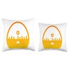 Egg Timer Eggtimer Kitchen Timer Cooking Baking Throw Pillow