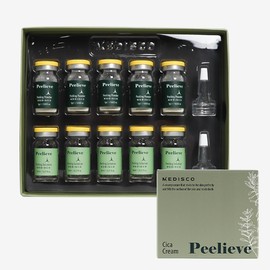 메디스코 약초필링 해초 얼굴각질제거 파우더1g+솔루션8ml 5세트 Mediscope Herb Peeling Seaweed Face Exfoliating Powder 1g + Solution 8ml 5 Sets, 1개