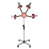 5 Head Professional Standing Hair Dryer, 750W Infrared Heat Lamp,Height