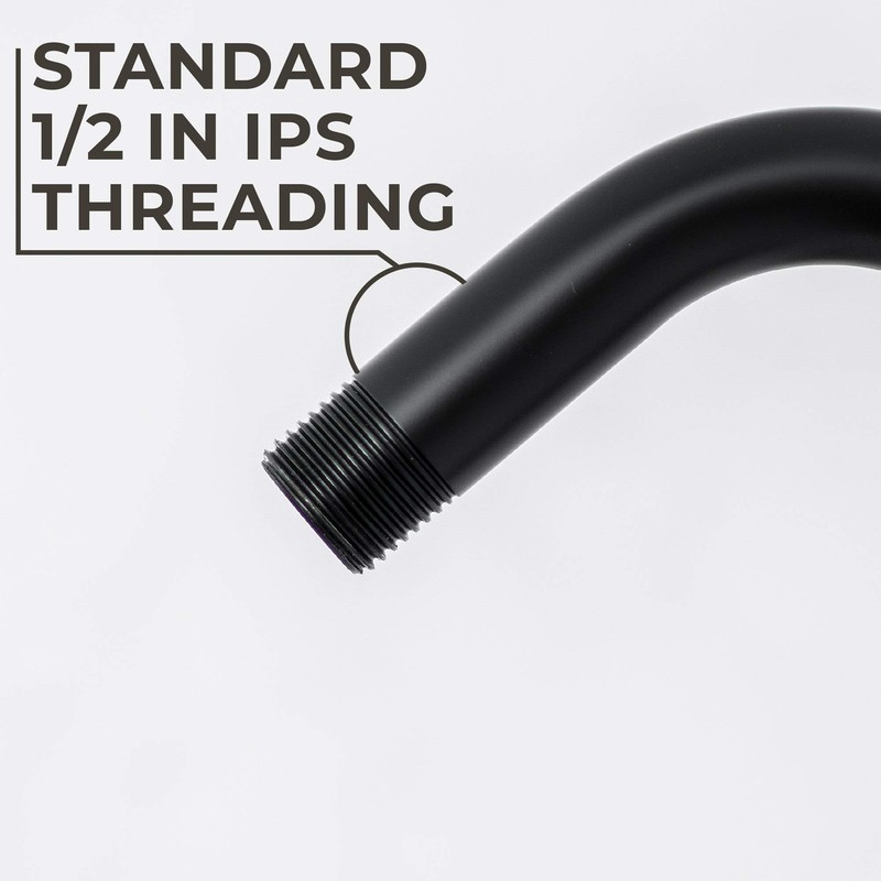 Shower Head Extension Arm by JS Jackson Supplies, 16 inch