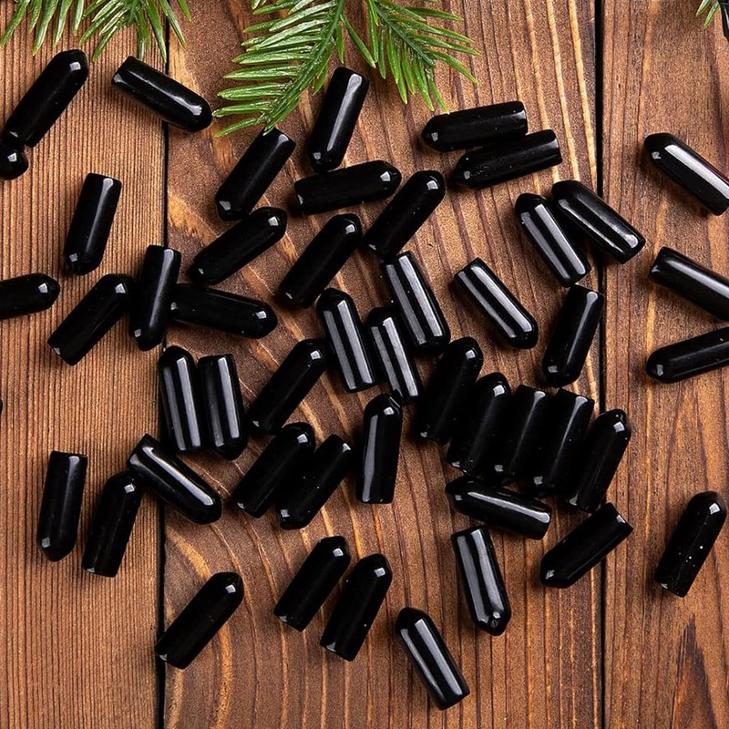 codree 200 PCS No Glow Caps for String Lights, Blackout