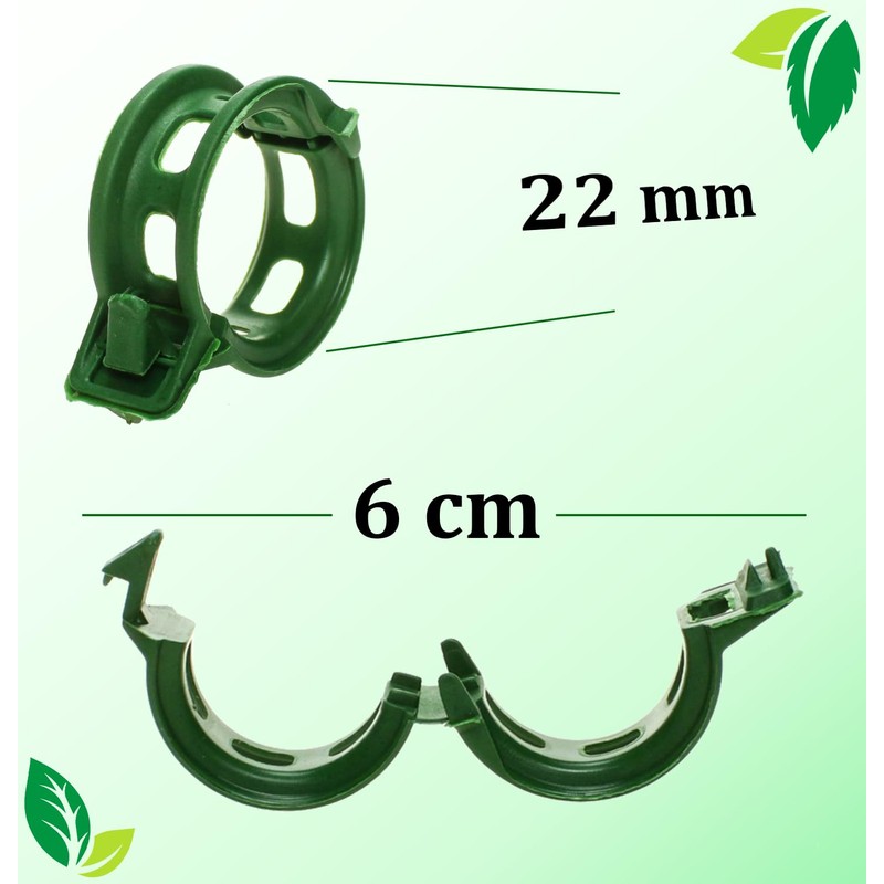 ARPON Plant Clips Professional Plant Support Accessories Multiuse Plant Support
