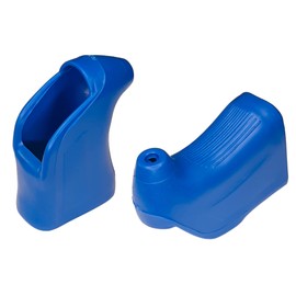 cyclingcolors Blue grip rubber brake lever type Campagnolo Mafac Shimano 600 Arabesque bicycle road bike brake lever hood vintage vintage