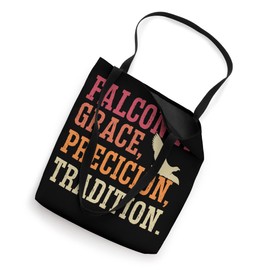 Fly Like A Falcon Hunt Like A Pro Falconry Falcon Hunter Tote Bag