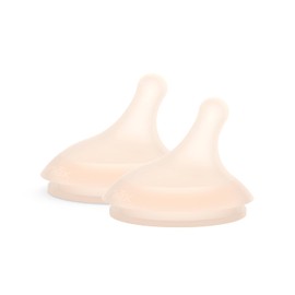 3Babies TETINA DE SILICON ULTRA SUAVE PARA BIBERON ANTI COLICO FLUJO LENTO "ZERØ.ZERØ" SUAVINEX, color, Small, paquete de 1