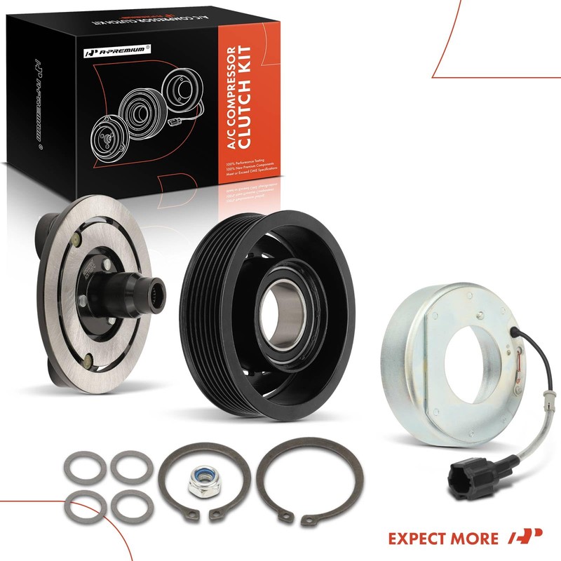 A-Premium A/C Compressor Clutch Kit Compatible with Nissan Frontier 2005-2015,