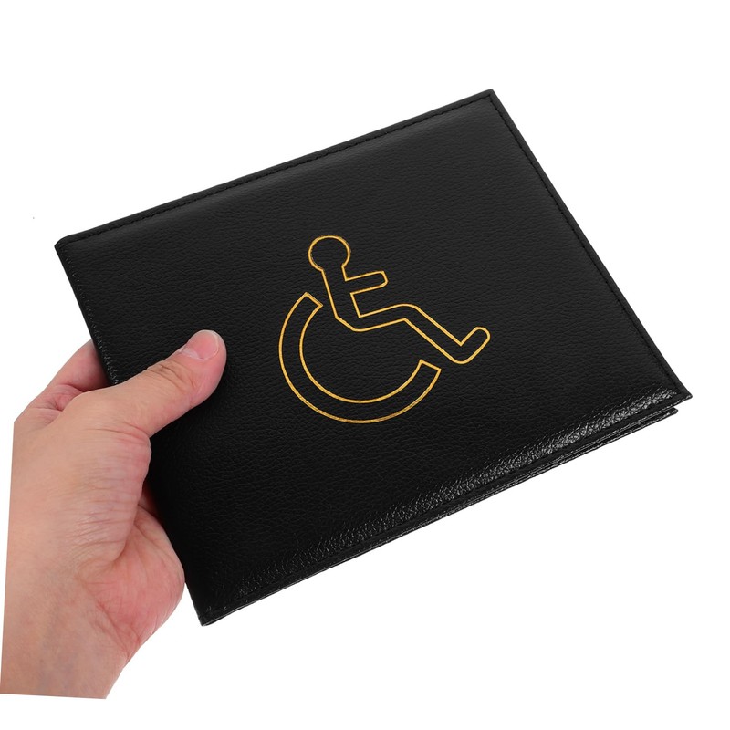 jojofuny Disabled Badge Holder Protector Sleeve Lost Cover for Id