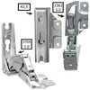 SPARES2GO 3363 3362 5.0 41.5 HETTICH Type Integrated Fridge Freezer
