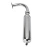 Exhaust Muffler Pipe Motorized Bicycle Engine Muffle Tailpipe Exhaust Pipe