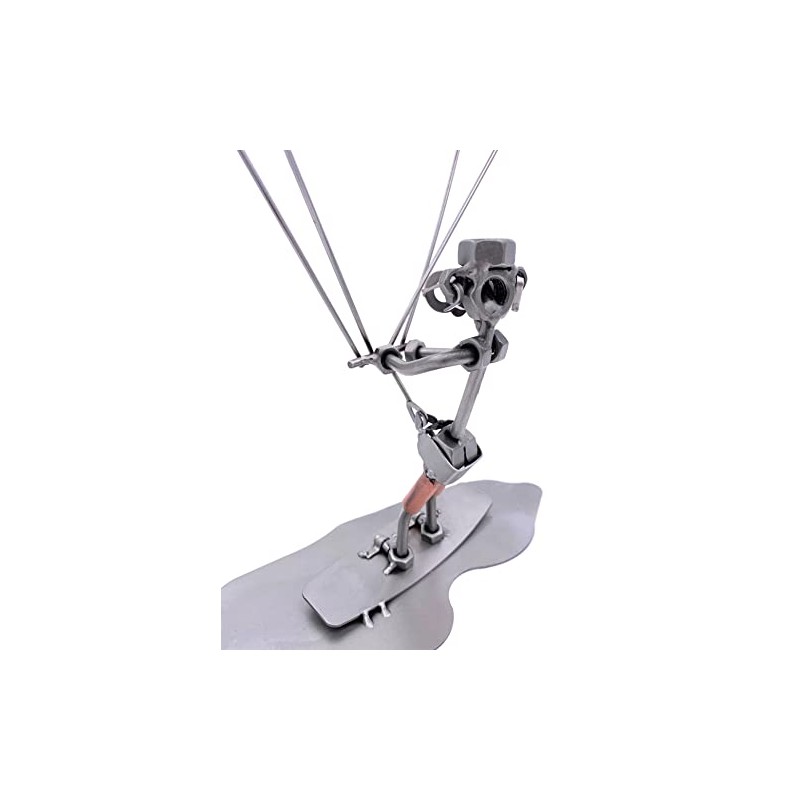 STEEMO Screw Man Kitesurfing Kiting Gift Metal Art Decoration 23