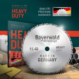 Bayerwald - HM multi-saw blade - diameter 156 mm x 2 mm x 12.7 mm | alternating tooth with alternating chamfer (40 teeth) | universal saw blade - suitable for a wide range of materials