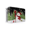 Christmas Indoor Air Conditioner Covers, Christmas Snowman Xmas Tree Snowflake