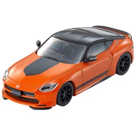 KYOSHO MINI CAR & BOOK No.15 1/64 Nissan Fairlady Z Customized Orange Finished Product