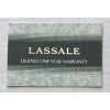 Lassale warranty book