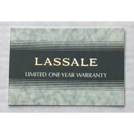 Lassale  warranty book