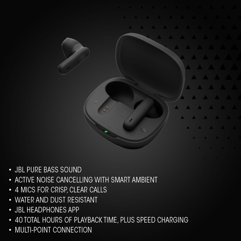 JBL Wave Flex 2, Wireless Bluetooth Earbuds with 40h Playtime,
