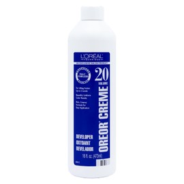 L'Oreal Paris, Oreor 20Volume Creme Developer, blanco/azul, 16 fl oz