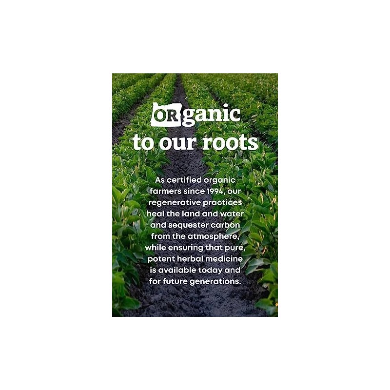 Oregon's Wild Harvest Organic Echinacea Capsules 90 Vegan Non Gmo