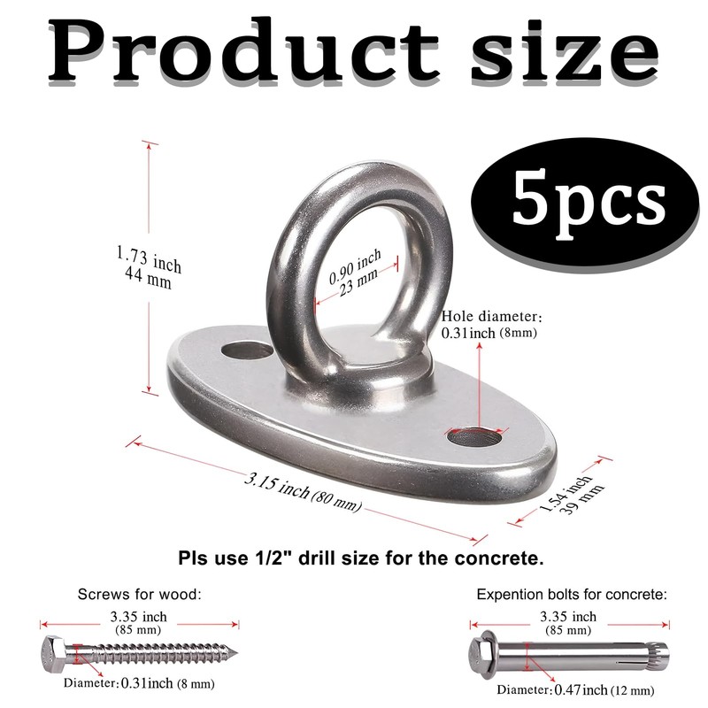Ceiling Hook, Heavy Duty, Ceiling Mount, Ceiling Anchor, Heavy Duty