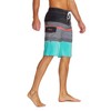 Nonwe Men's Sportwear Quick Dry Swim Trunks with Lining Gray