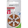 Power One Size 312 Hearing Aid Battery No Mercury, 60