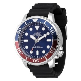 Invicta Pro Diver Men 48mm Stainless Steel Steel Blue dial PC21J Quartz