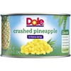 Dole Crushed Pineapple in Heavy Syrup, 8 Ounce